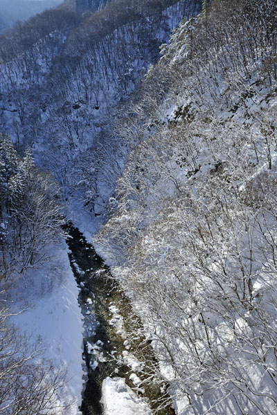 高山村　松川渓谷