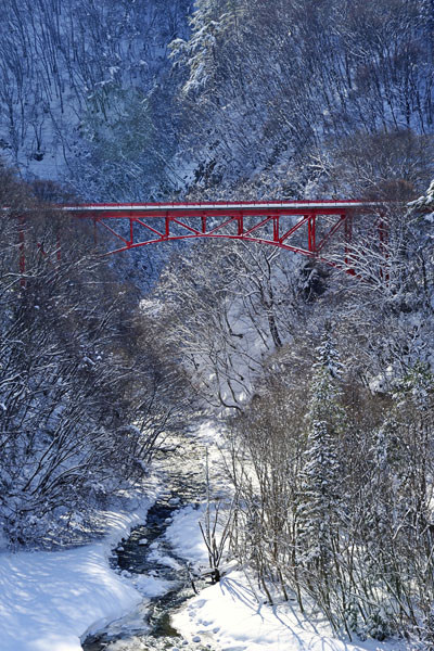 高山村　松川渓谷