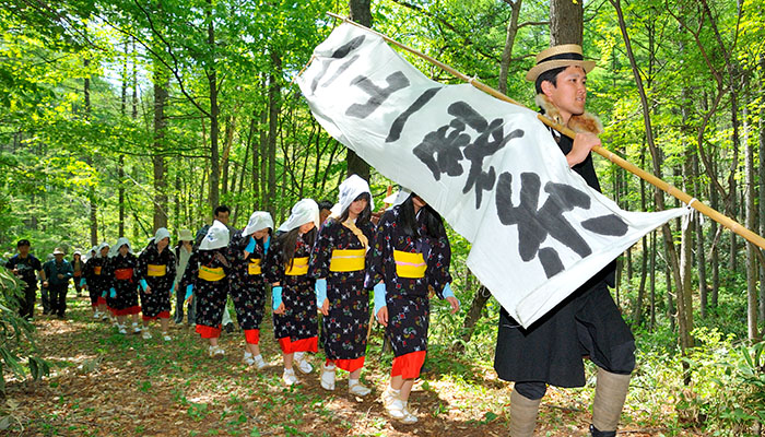 松本市奈川　野麦峠まつり