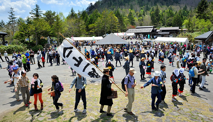 松本市奈川　野麦峠まつり