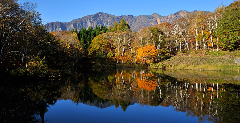 秋山郷　天池