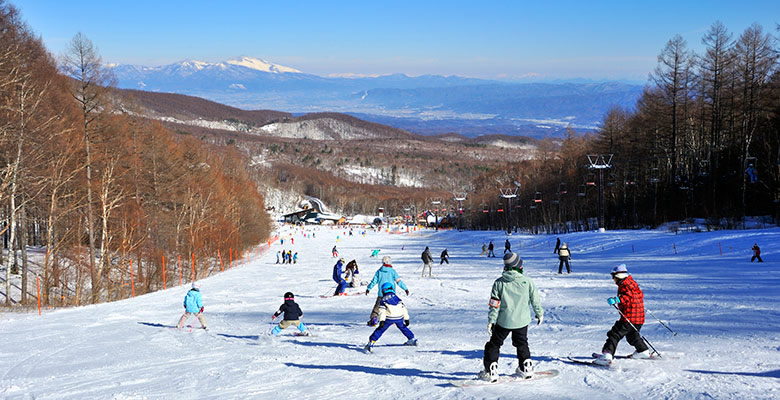 佐久穂町　八千穂高原スキー場