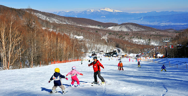 佐久穂町　八千穂高原スキー場