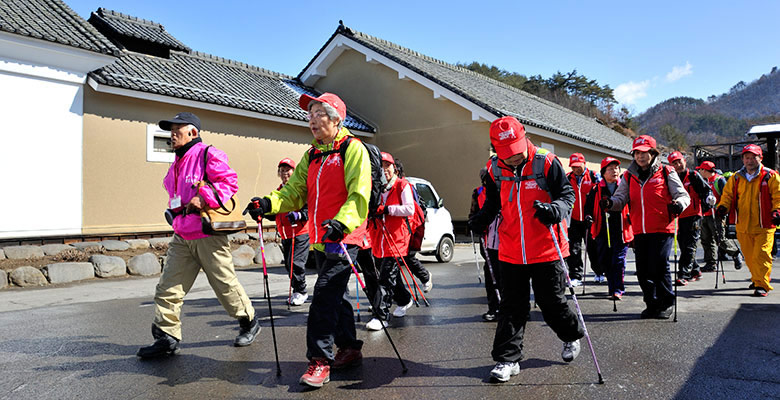 信州須坂シルクと蔵の町ツーデーウォーキング