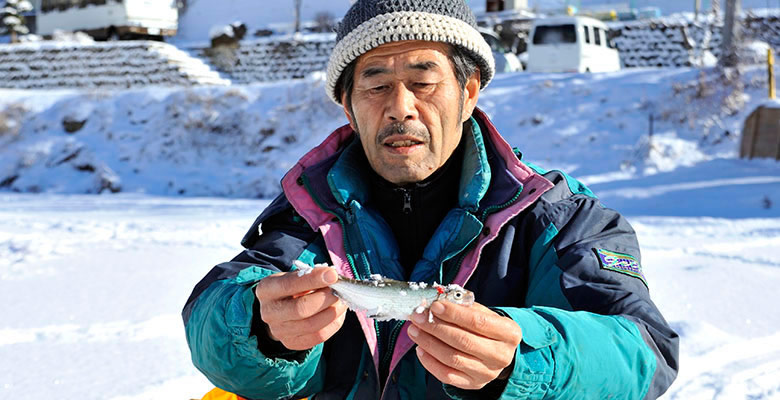 南相木村　立岩湖