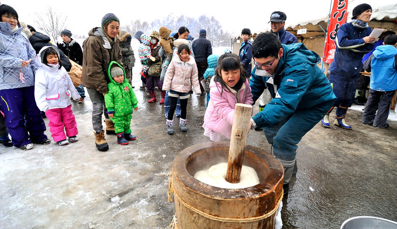 福ふく豆まき大会