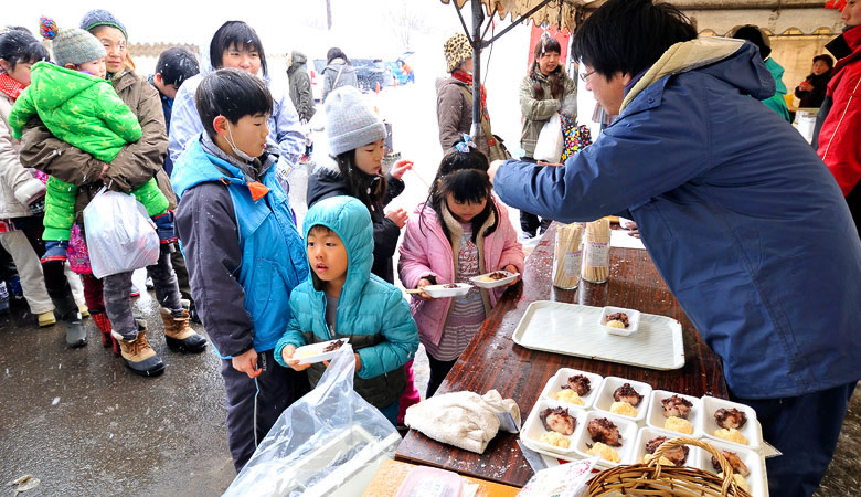 福ふく豆まき大会