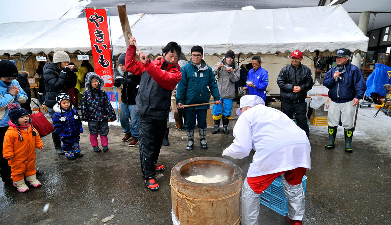 福ふく豆まき大会