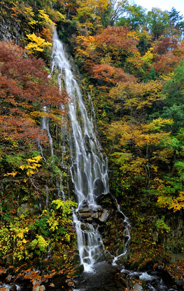 木島平樽滝