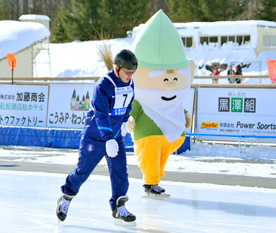 氷上トライアスロン小海大会