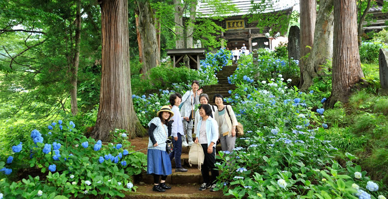 戸狩温泉,あじさい寺