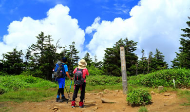 苗場山登山小赤沢コース