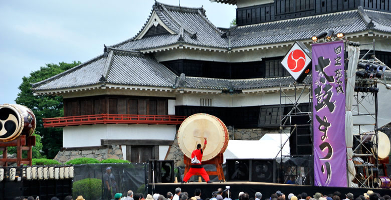 国宝松本城 太鼓まつり