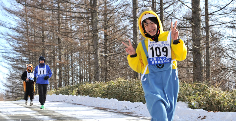 氷上トライアスロン小海大会