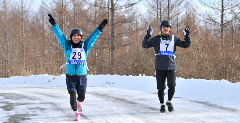 氷上トライアスロン小海大会