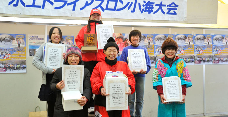 氷上トライアスロン小海大会