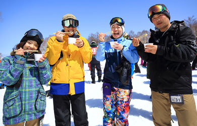 野沢温泉村　春山まつり