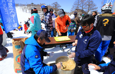 野沢温泉村　春山まつり