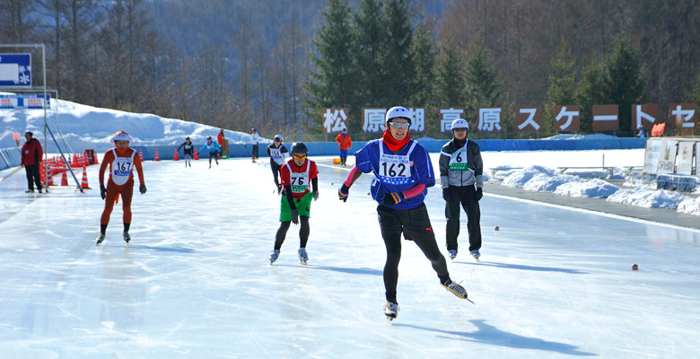 氷上トライアスロン小海大会