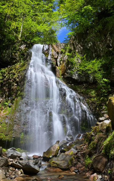 小海町,八岳の滝