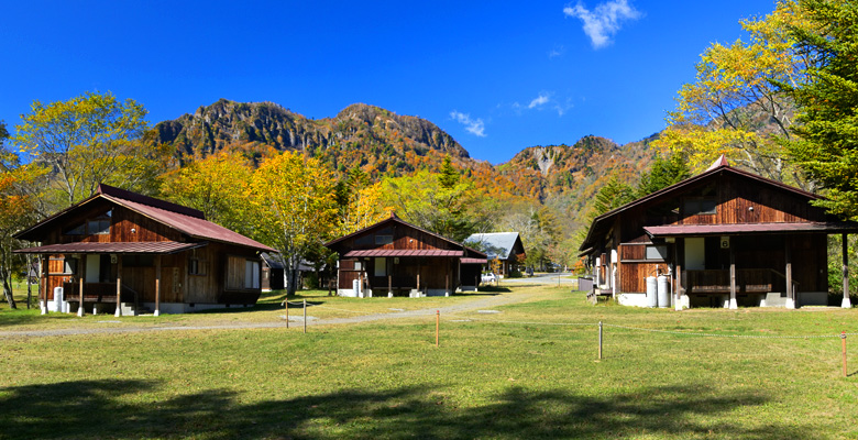 秋の戸隠キャンプ場