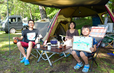 松原湖キャンプ場