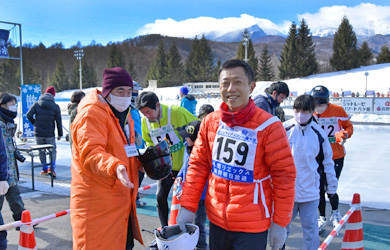 氷上トライアスロン小海大会