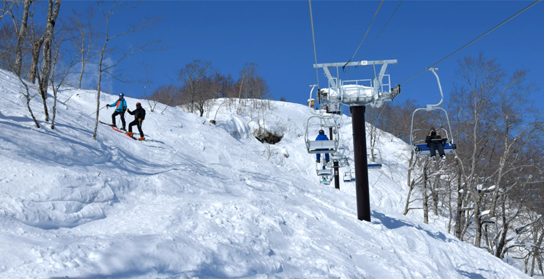 白馬アルプスホテル、白馬乗鞍温泉スキー場、山岳観光リフト