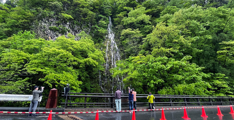 木島平村　樽滝