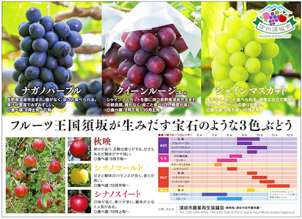 フルーツ王国須坂市